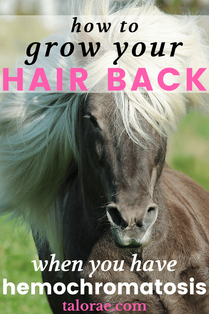 Pinterest Graphic How to Grow Your Hair Back