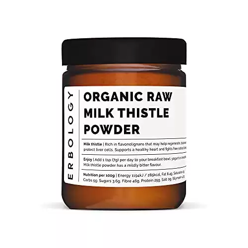 Erbology 100% Organic Milk Thistle Powder